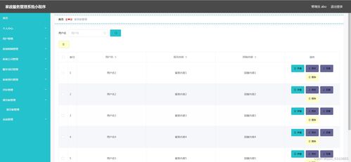 基于微信小程序的家政服務(wù)管理系統(tǒng)的設(shè)計(jì)與實(shí)現(xiàn)